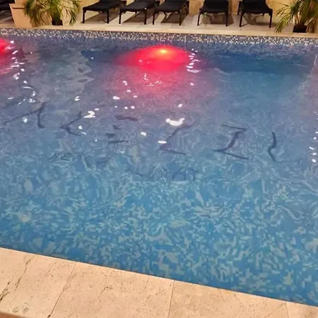Large Family Cu Piscina Calda Sauna Jacuzzy